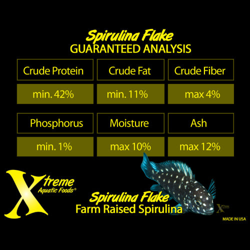 Aquatic Food Xtreme Spirulina Flake 99g