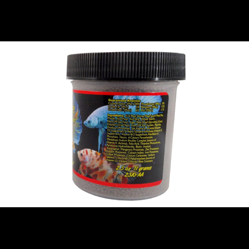 Aquatic Food Xtreme Betta 1mm Pellet 71g