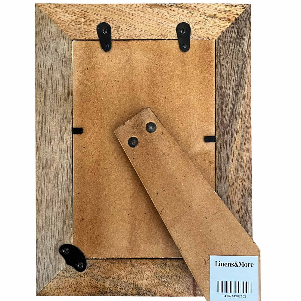 Photo Frame - SUNBURST MANGO WOOD FRAME 5X7"