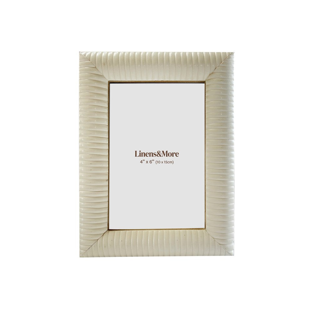 Photo Frame - RIBBED DETAIL FRAME 4x6"