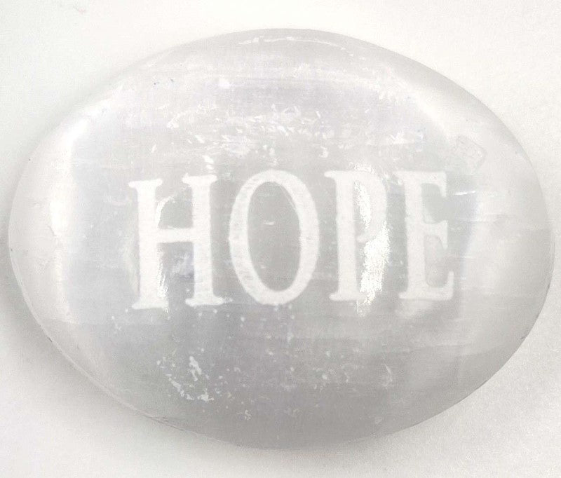 Palm Stone - Selenite Wishing (Set of 50 Assorted)