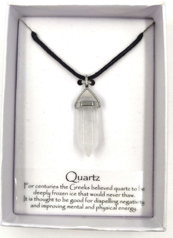 Pendant - Gemstone Double Points (Set of 12 Assorted)