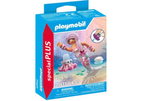 Playmobil - Mermaid with Water Spray Octopus