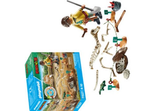 Playmobil - Archaeological dig with dinosaur skeleton