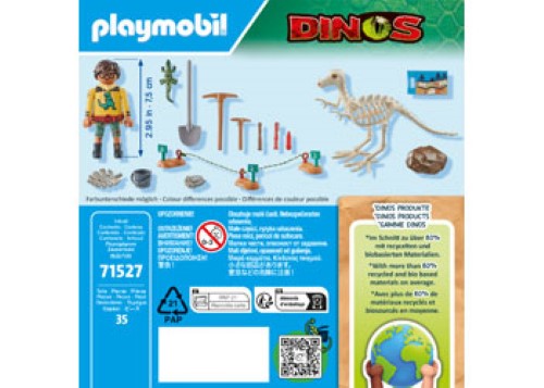Playmobil - Archaeological dig with dinosaur skeleton