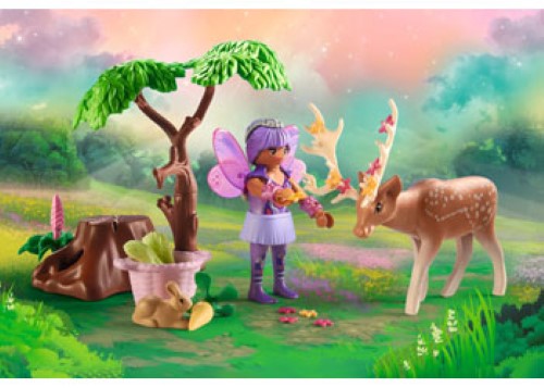 Playmobil - Fairies w/ Forest Animals