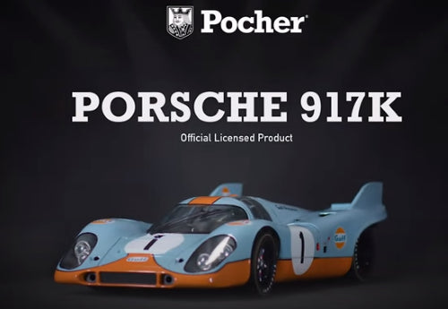Diecast Kitset -c1/ 8 Kit: Porsche 917K Gulf #1