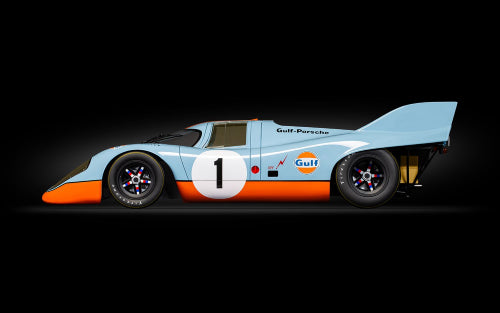 Diecast Kitset -c1/ 8 Kit: Porsche 917K Gulf #1