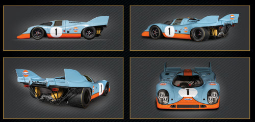 Diecast Kitset -c1/ 8 Kit: Porsche 917K Gulf #1