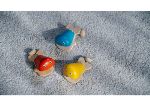 Plantoys - Fish Castanet-Blue
