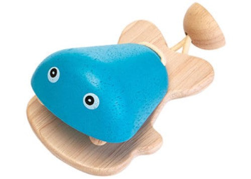 Plantoys - Fish Castanet-Blue