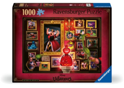Ravensburger - Disney Villainous Queen Of Hearts 1000p
