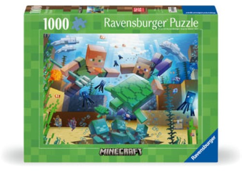 Ravensburger - Minecraft Mosaic Puzzle 1000p