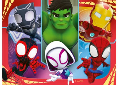 Ravensburger - Spidey & His Amazing Friends 12/16/20/24p