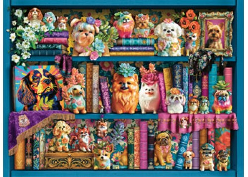 Ravensburger - Precious Porcelain Pups Puzzle 500p