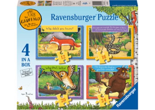 Ravensburger - The Gruffalo 12/16/20/24p