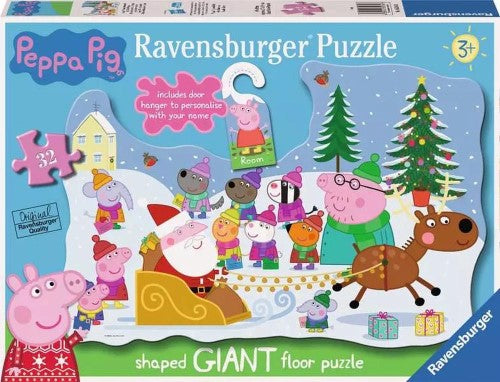 Ravensburger - Peppa Pig Christmas Shaped 24p