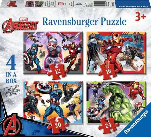 Ravensburger - Disney Marvel Avengers 12/16/20/24p