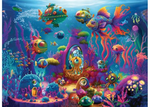 Ravensburger - Alien Ocean 150p
