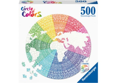 Ravensburger - Mandala Circle Puzzle 500pC