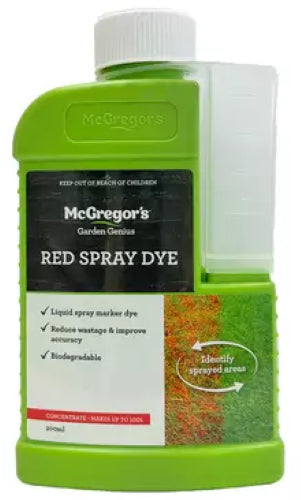 McGregor's 200ml Red Spray Dye