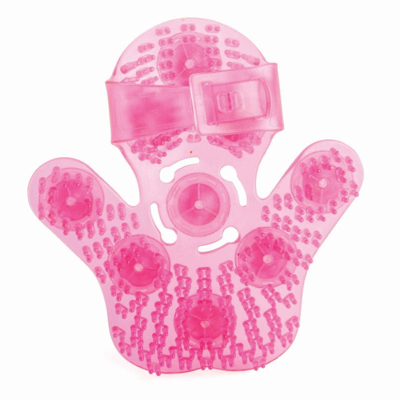 Massage Glove - Pink (15 x 3 x 16cm)