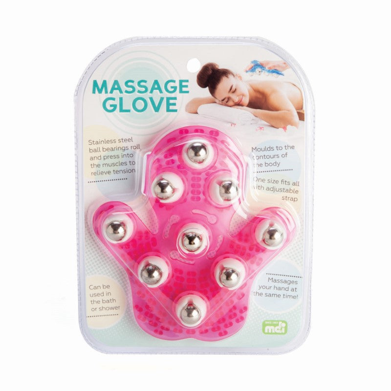 Massage Glove - Pink (15 x 3 x 16cm)