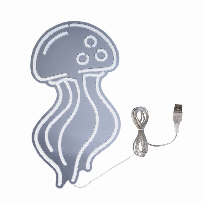 LED Mirror Wall Light - Jellyfish (18 x 33 x 30cm)