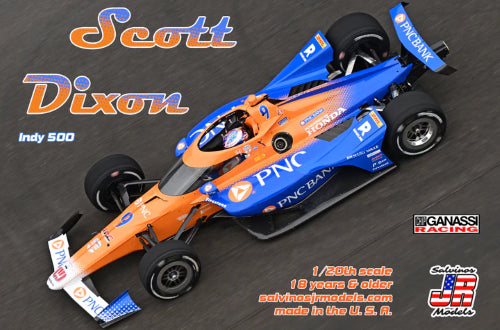 Plastic Kitset - 1/20 Indy 500: Scott Dixon