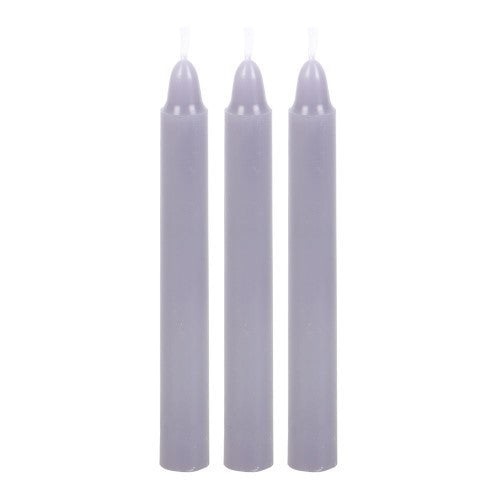 Set of 12 Stress Less Unscented Spell Candles