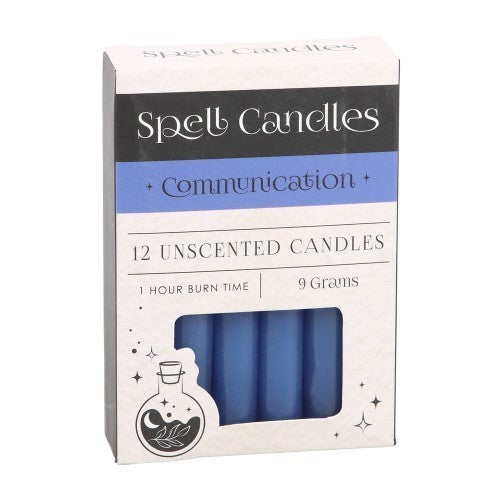 Set of 12 Communication Unscented Spell Candles