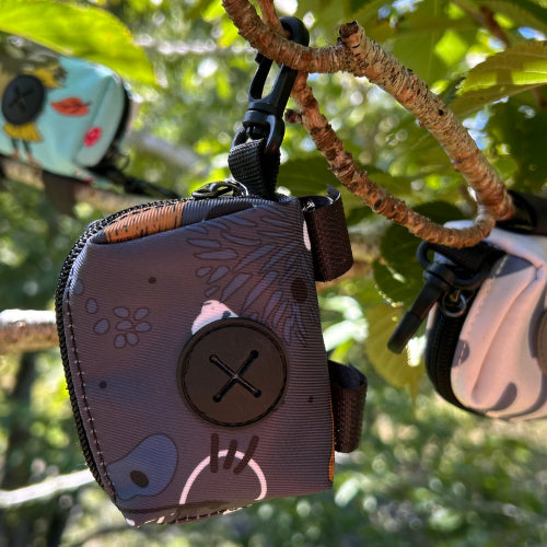 Dog Bags & Clean Up LatchEzydog Poop Bag Holder - Dog Face