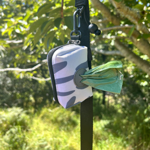 Dog Bags & Clean Up LatchEzydog Poop Bag Holder - Purple Stripe