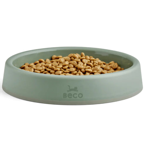 Dog Bowl Beco Steady Cat Bowl - Olive Green