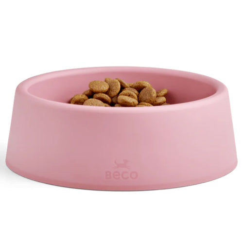 Dog Bowl Beco Steady Dog Bowl Small - Candy Pink
