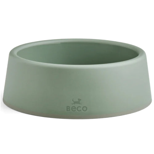 Dog Bowl Beco Steady Dog Bowl Large - Olive Green