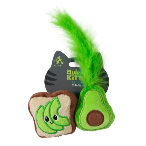 Cat Toys Quirky Kitty Avocado Toast