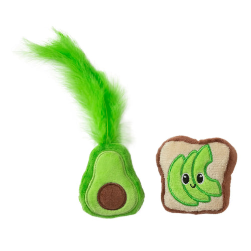 Cat Toys Quirky Kitty Avocado Toast