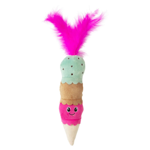 Cat Toys Quirky Kitty Ice Cream Kicker