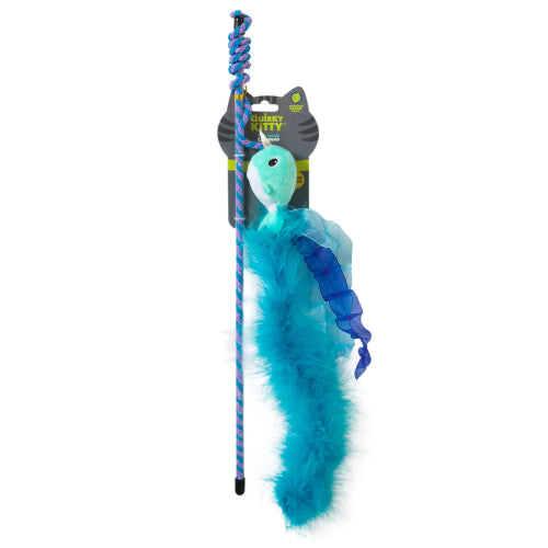Cat Toys Quirky Kitty Nifty Narwhal Wand