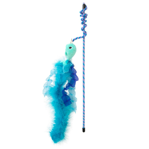 Cat Toys Quirky Kitty Nifty Narwhal Wand