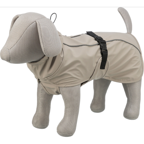 Dog Clothing Coats Waterproof BE NORDIC Raincoat M: 50cm Sand
