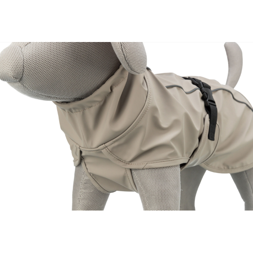 Dog Clothing Coats Waterproof BE NORDIC Raincoat M: 50cm Sand