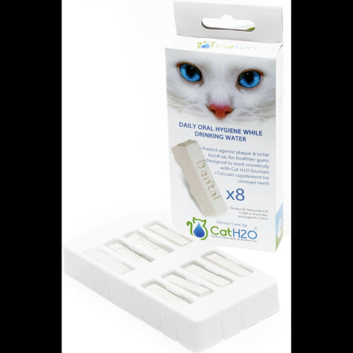Cat Water Fountain  Cat/Dog H2O Dental Care Tablets 8pk