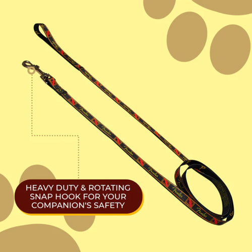 Dog Fender Monogram Lead 183cm