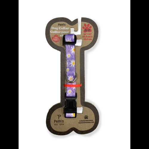 Dog Daisy Purple Collar - MEzydog 34-56cm