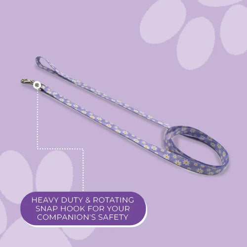 Dog Daisy Purple Lead 183cm