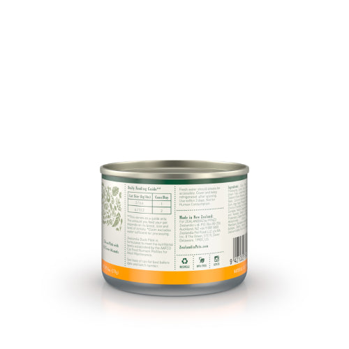 Cat Food Zealandia Cat - Duck Pate 170g x24