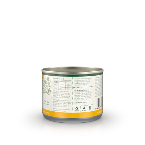 Cat Food Zealandia Kitten - Chicken Formula 170g x24