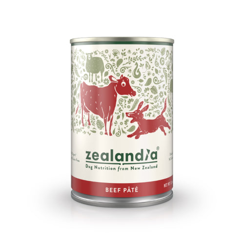Dog Food Zealandia Dog - Beef Pate 385g x12